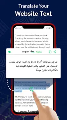 Translate on Screen Translator android App screenshot 9