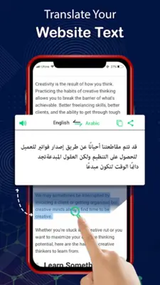 Translate on Screen Translator android App screenshot 4